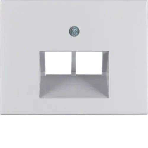 Berker 14097003 Zentralstück für UAE Steckdose 2fach K.5 Alu Mesch Shop Berker 14097003 Zentralstück für UAE Steckdose 2fach K.5 Alu Mesch Shop